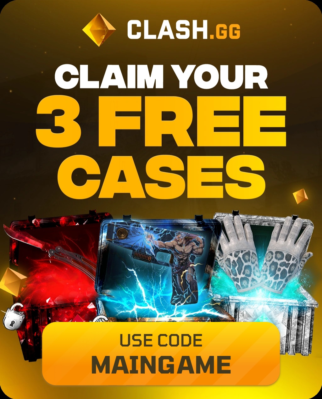Clash.gg MainGame offer artwork