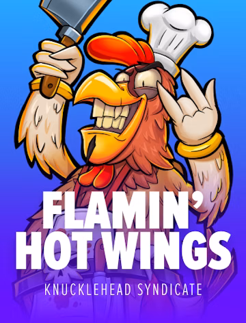 Flamin Hot Wings slot demo by Knucklehead Syndicate