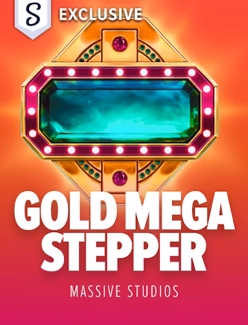 Gold Mega Stepper slot demo by Massive Studios