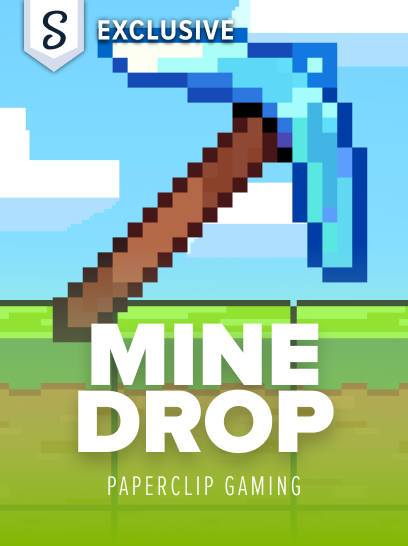 Minedrop slot demo by Paperclip Gaming