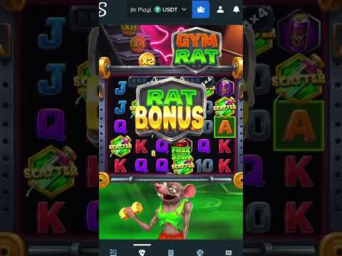 Gym Rat Slot BIG WIN! $100 Cheat Spins Went Crazy thumbnail