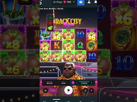 $100 Cheatcode Spin on Track City Riches... MEGA WIN! thumbnail