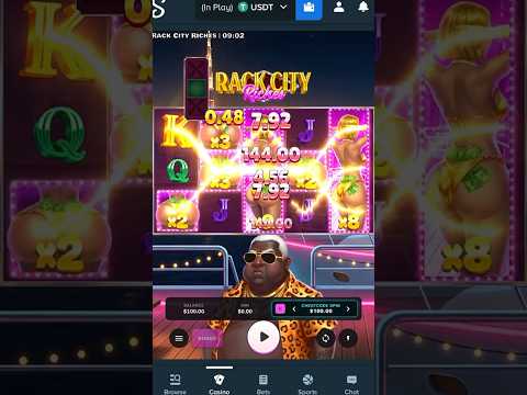 $100 cheat spins on Rack City thumbnail
